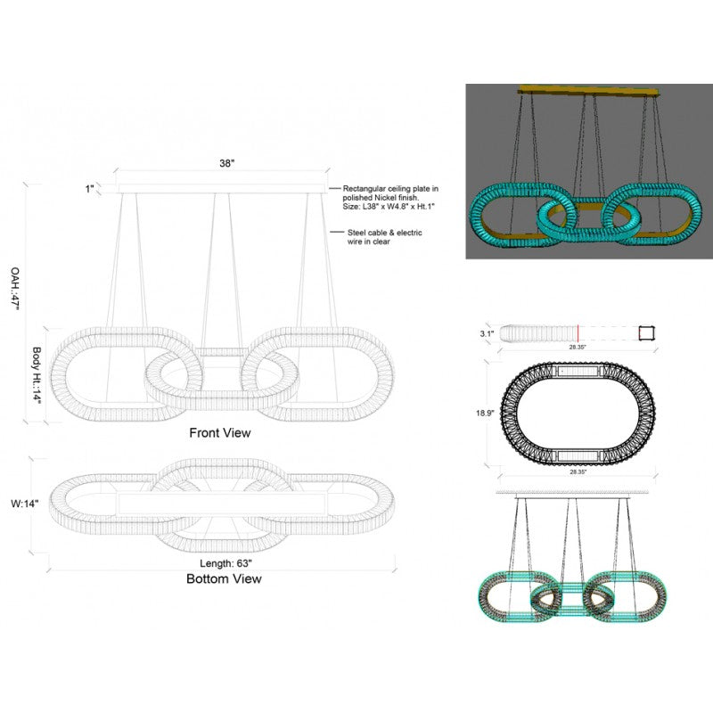 WM2052 LINK LINEAR CRYSTAL