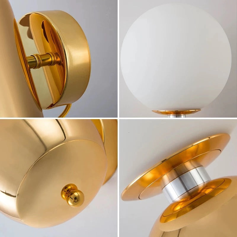 WM507 HOUSETON ROUND SCONCE