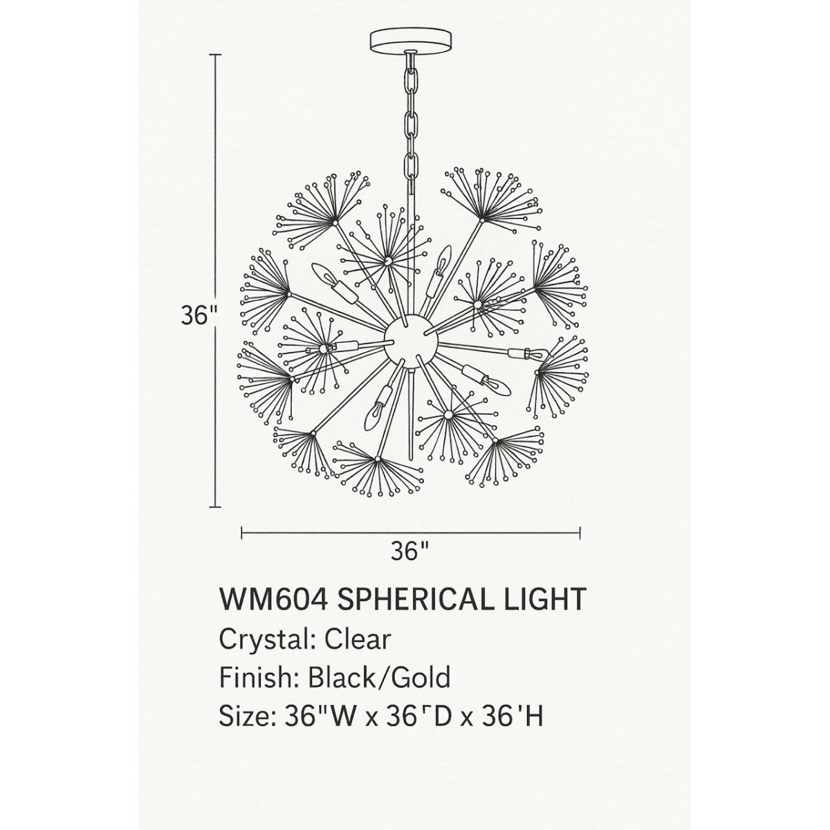 WM604 Spherical Light