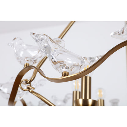 QZ0341 Dove Chandelier