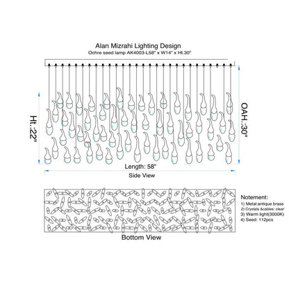 AK4003 Rectangle Seed