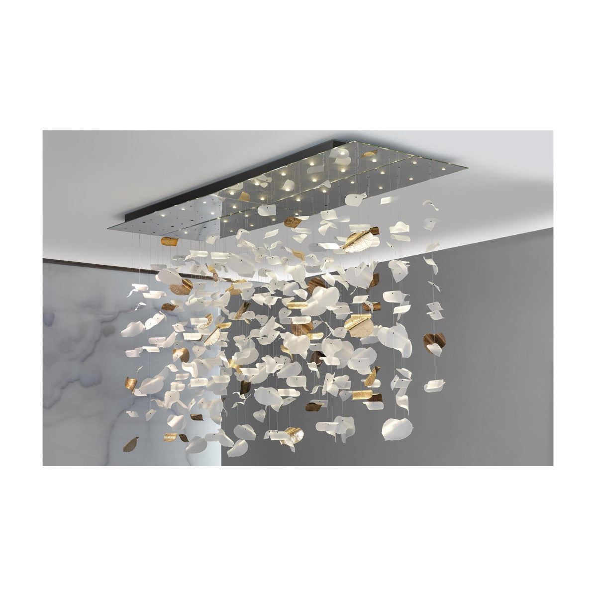 AL0128 Leaf Lampadario