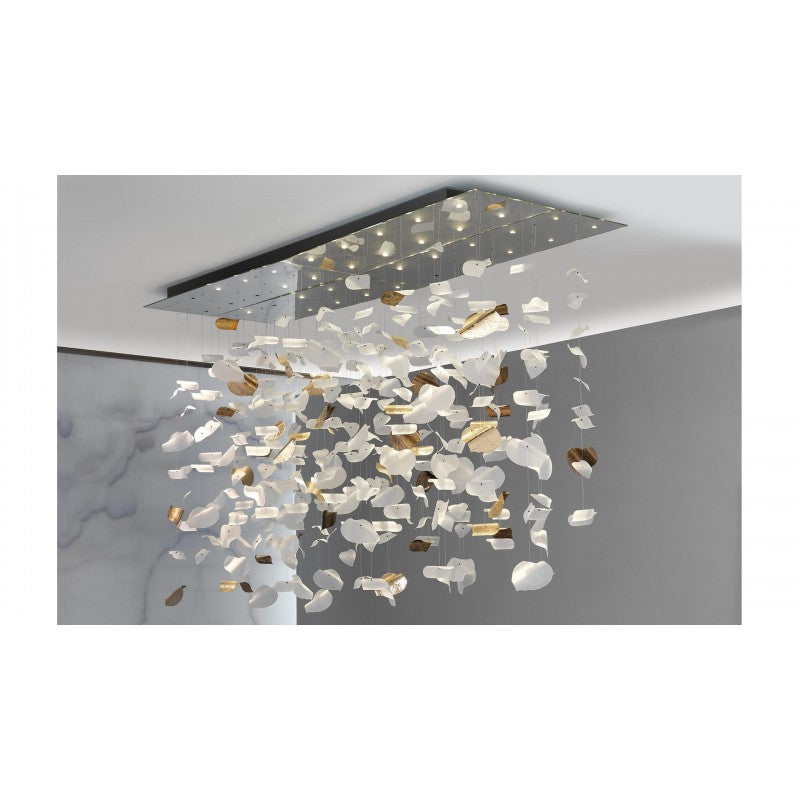 AL0128 LEAF LAMPADARIO
