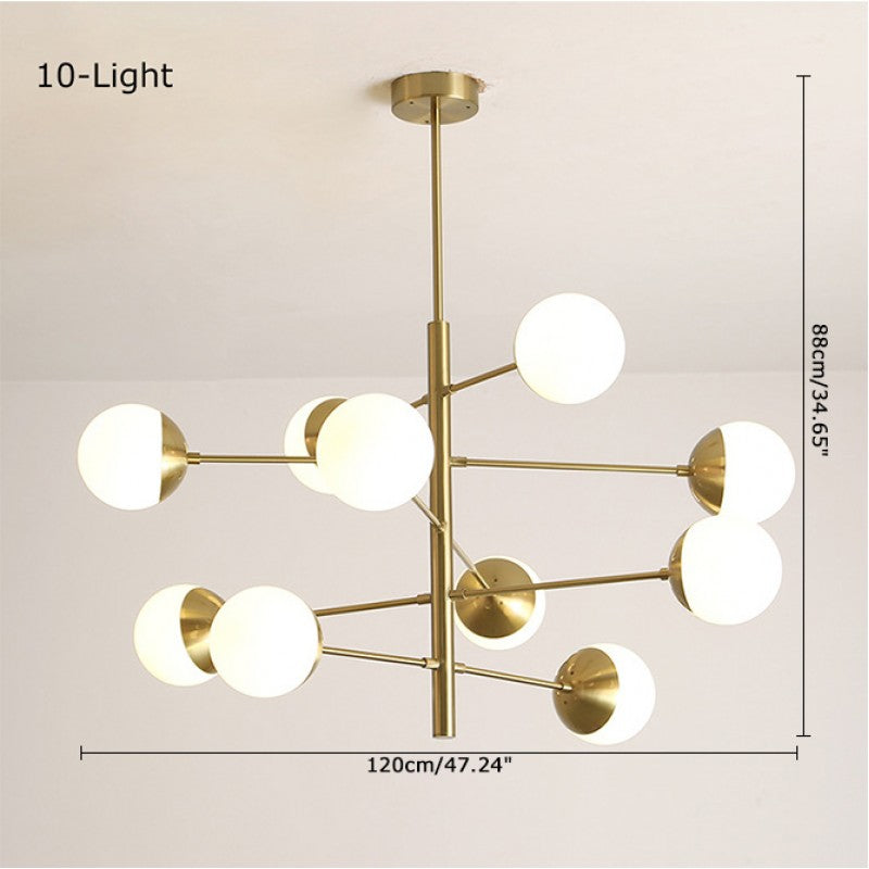 AL0145 CHANDELIER TORTORA