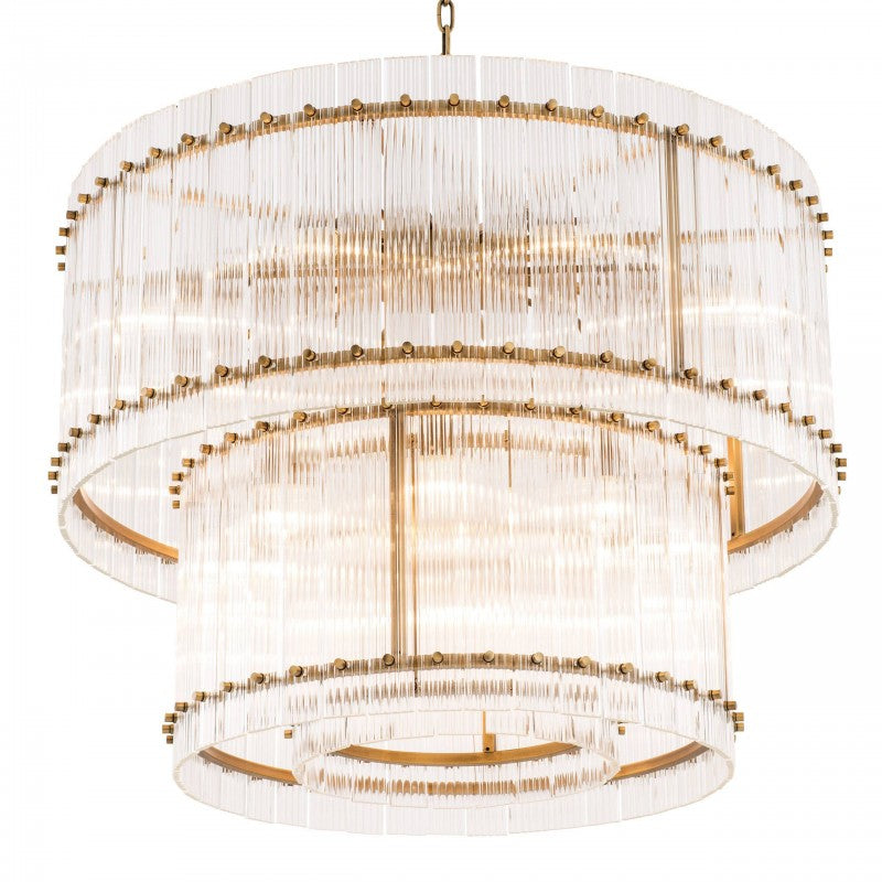 AL0152 RUBY L CHANDELIER