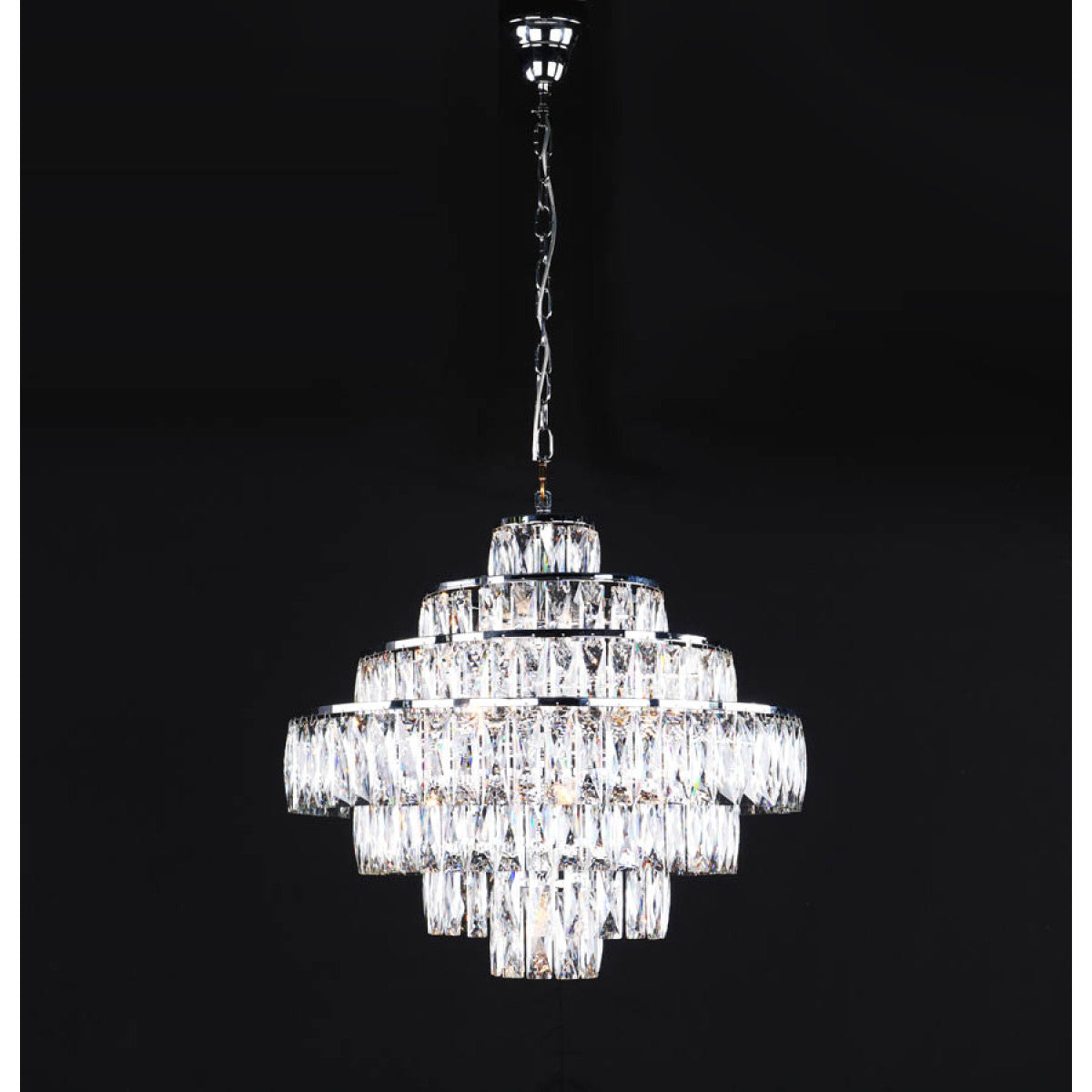 AM0415 3-Tier Emerald Lamp