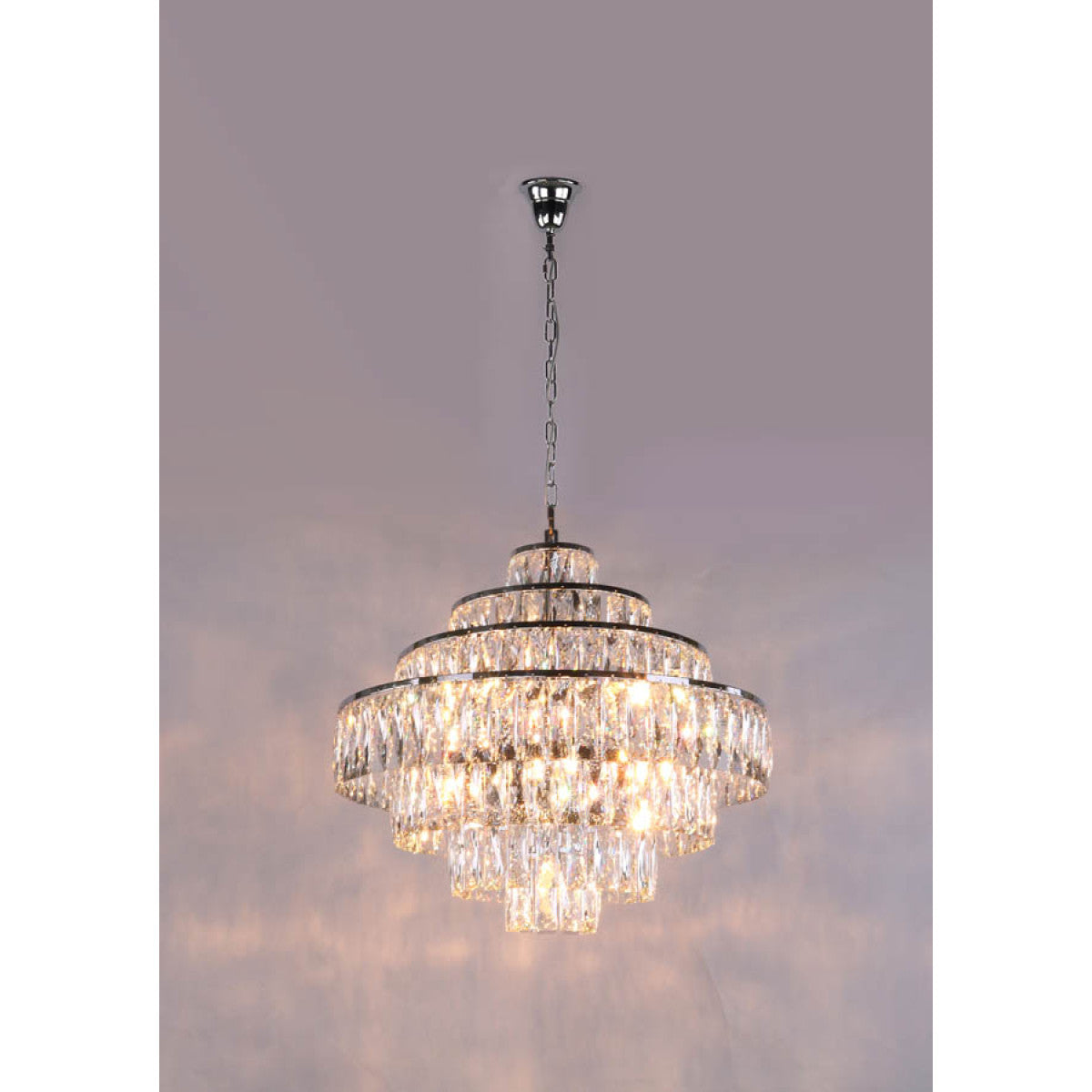 AM0415 3-Tier Emerald Lamp