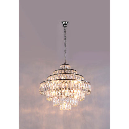 AM0415 3-Tier Emerald Lamp
