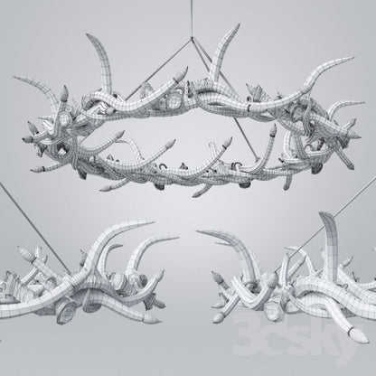 AM1801 ANTLER HALO RESIN
