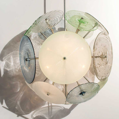 AM2213 ORBITAL LENSES CHANDELIER