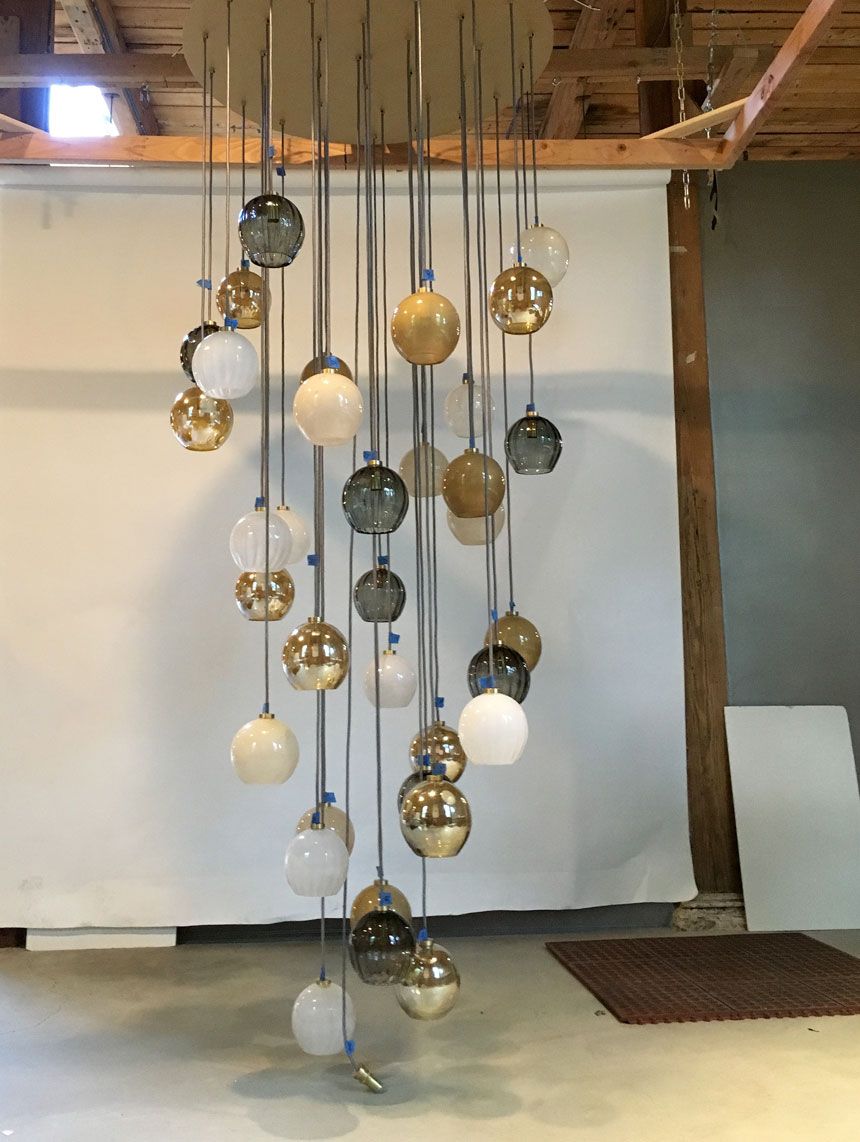 AM2215 MULTICOLOR CHANDELIER