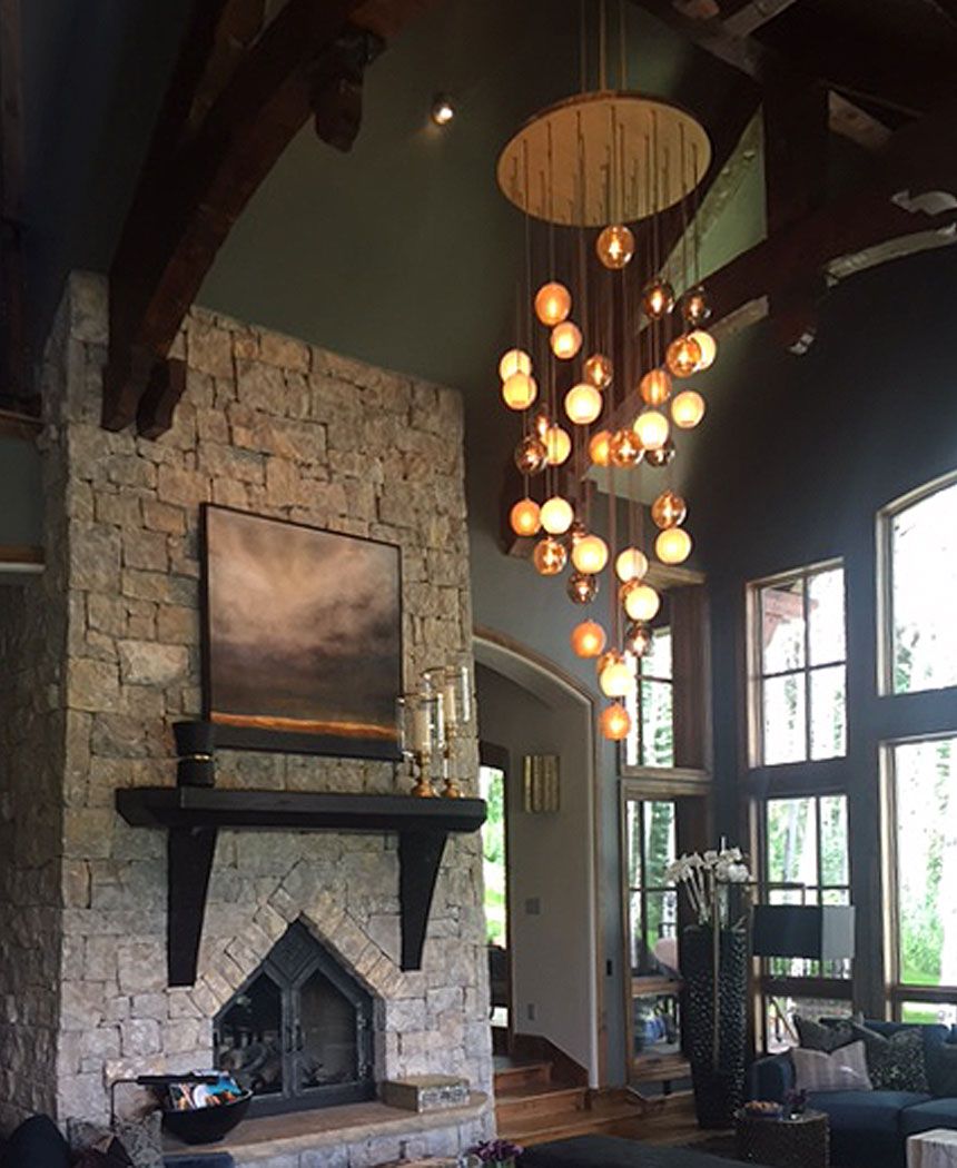 AM2215 MULTICOLOR CHANDELIER