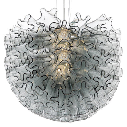 AM2239 DAHLIA GLASS CHANDELIER