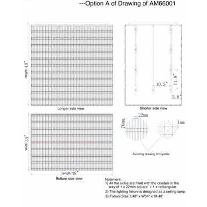 AM2535 CUBE GLITTER