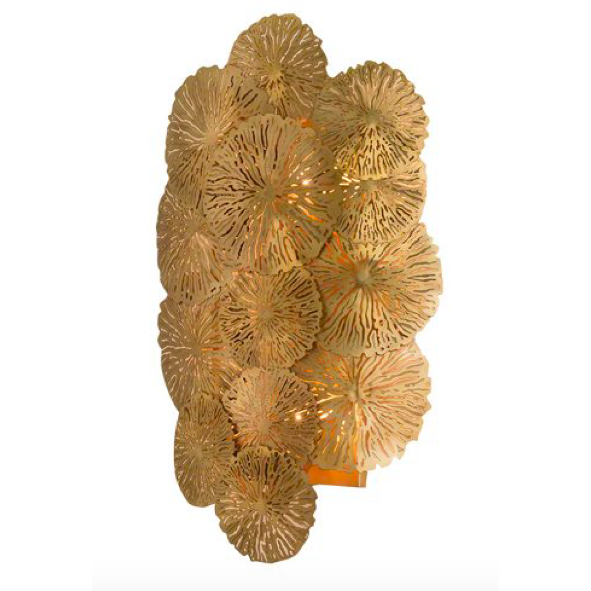 AM351 LILY PAD WALL SCONCE
