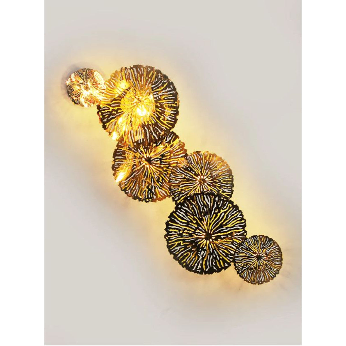 AM352 LILY PAD CLUSTER SCONCES