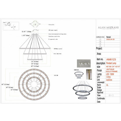 AM6123 CIRCLE 3 RINGS