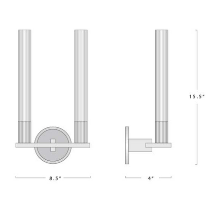 AM803W Palisades Sconces