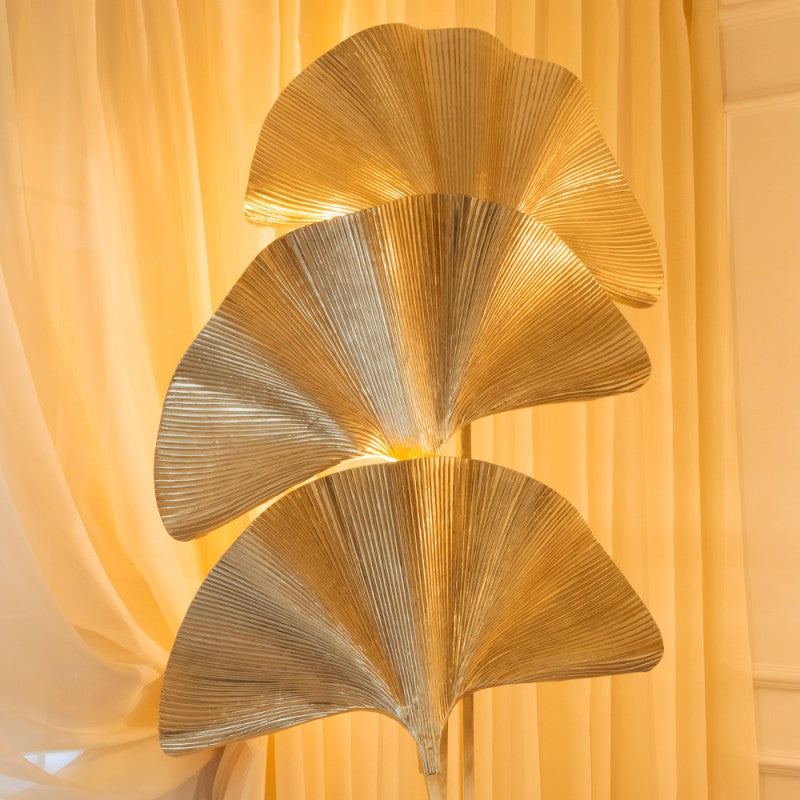 CJ109 PALM LEAF FLOOR LAMP