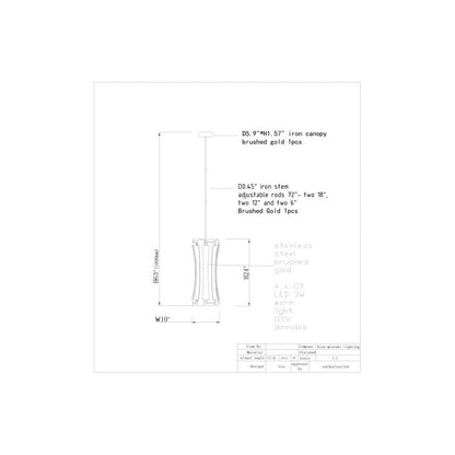 DV2259 ETTA SUSPENSION