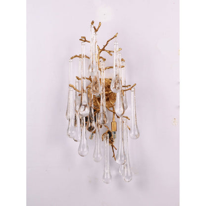 QZ315 Aqua Branch Sconces