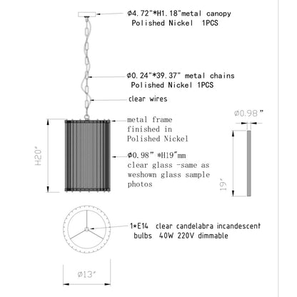 IQ8024 Tiziano Lantern