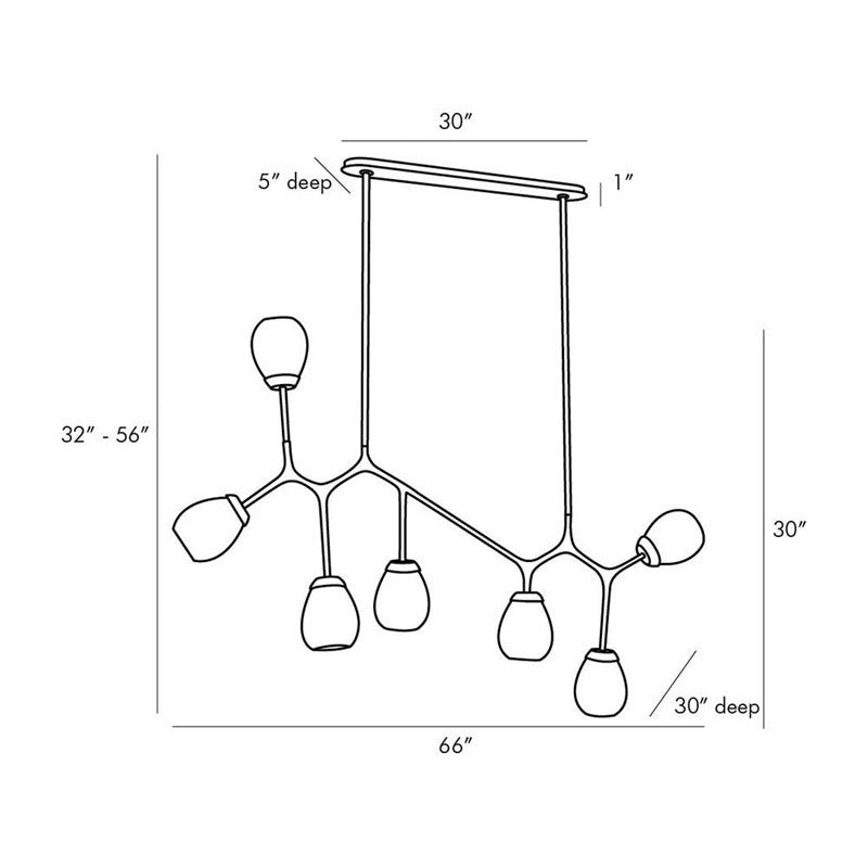 JR1965 SMYTH CHANDELIER