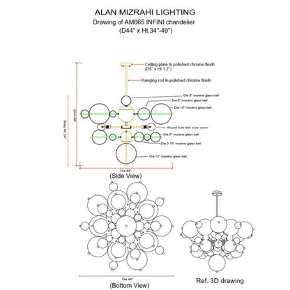 JR1989 INFINI CHANDELIER