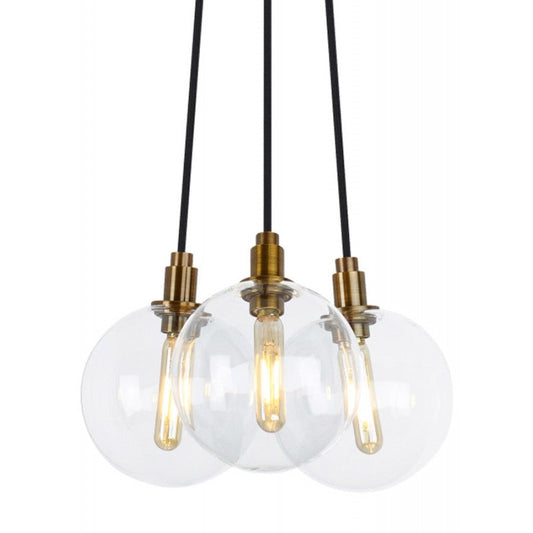 JR2007 GAMBIT 3-LIGHT CHANDELIER