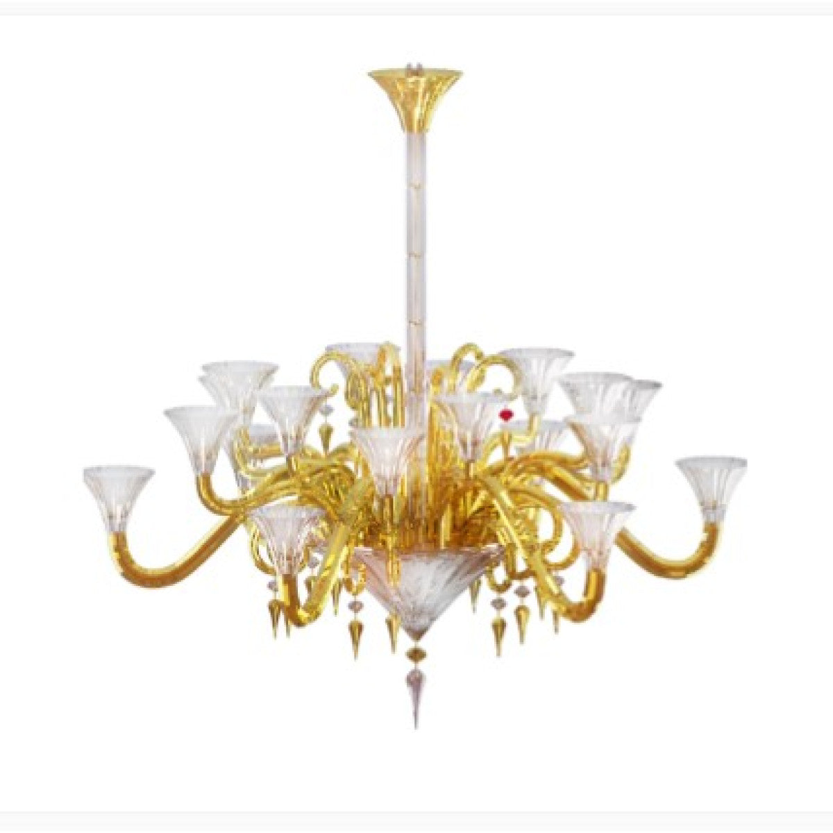 JR2036 Mille Nuits Gold Chandelier