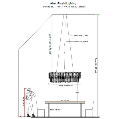 JT110 Coup D'Eclat Chandelier