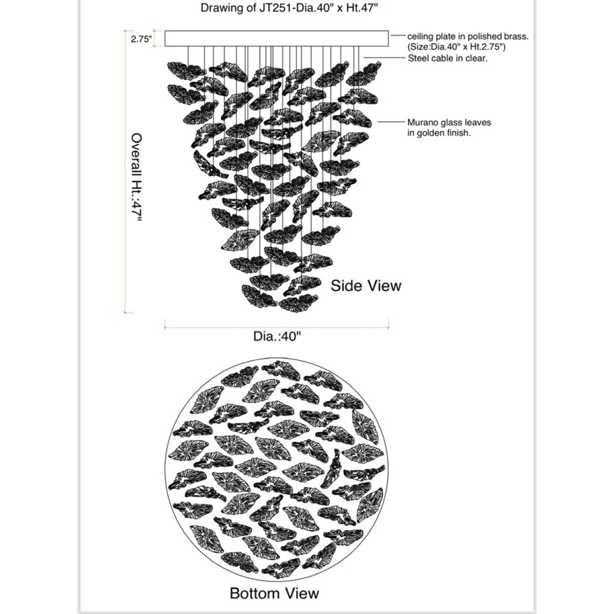 JT251 Ellipse Leaf
