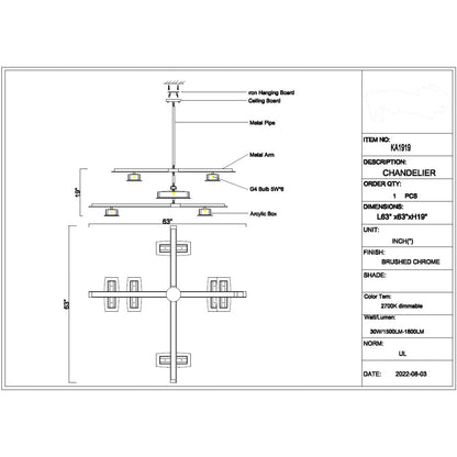 KA1919 EQUAZIONE CHANDELIER-I
