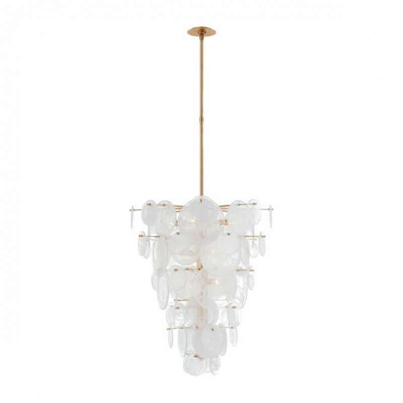 MV3003 LOIRE CASCADING CIRCULAR PLATES CHANDELIER