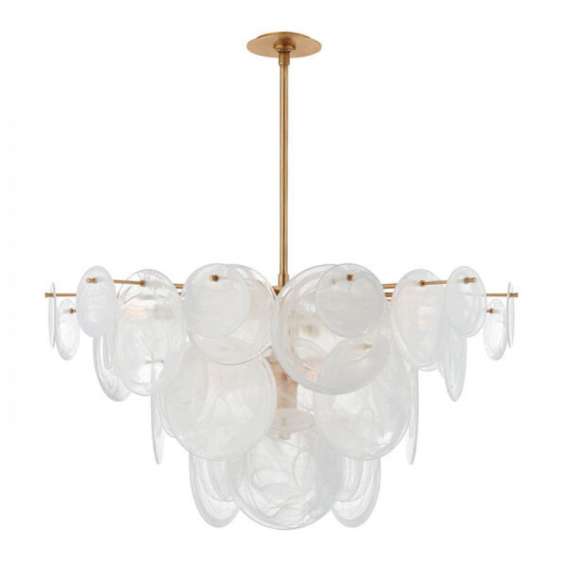 MV3003 LOIRE CASCADING CIRCULAR PLATES CHANDELIER