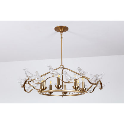 QZ0341 Dove Chandelier