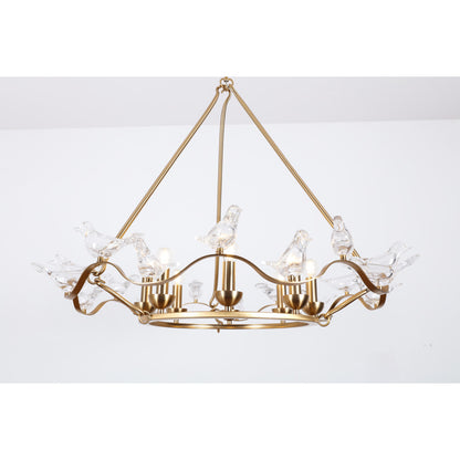QZ0341 Dove Chandelier