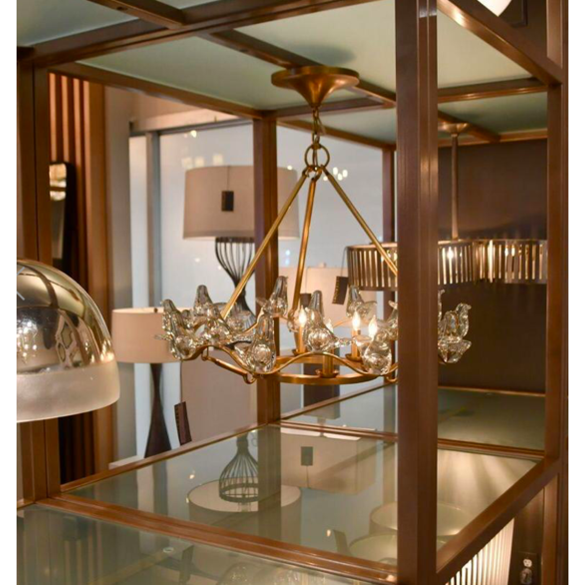 QZ0341 Dove Chandelier