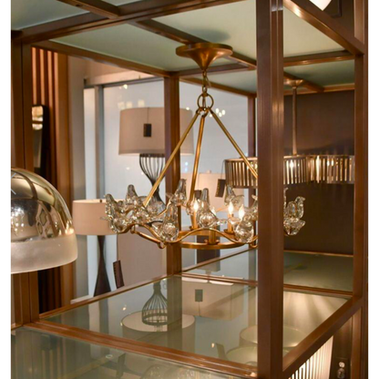 QZ0341 Dove Chandelier