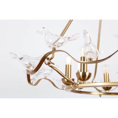 QZ0341 Dove Chandelier