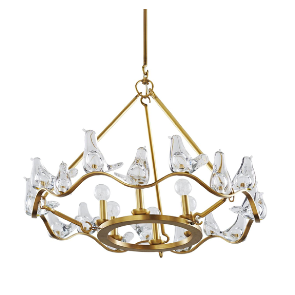 QZ0341 Dove Chandelier