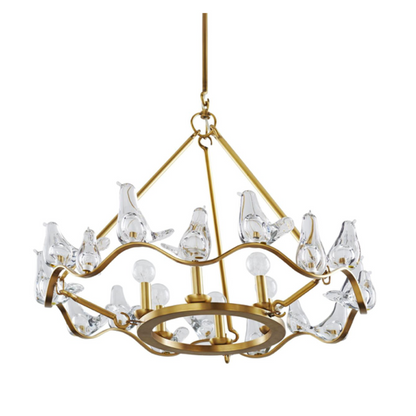 QZ0341 Dove Chandelier