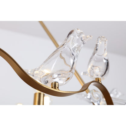 QZ0341 Dove Chandelier
