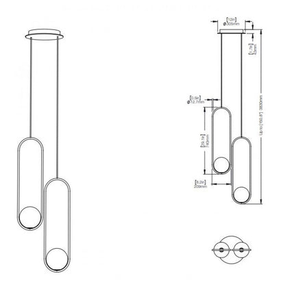 QZ1306 MILA CHANDELIER