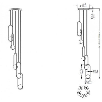 QZ1306 MILA CHANDELIER