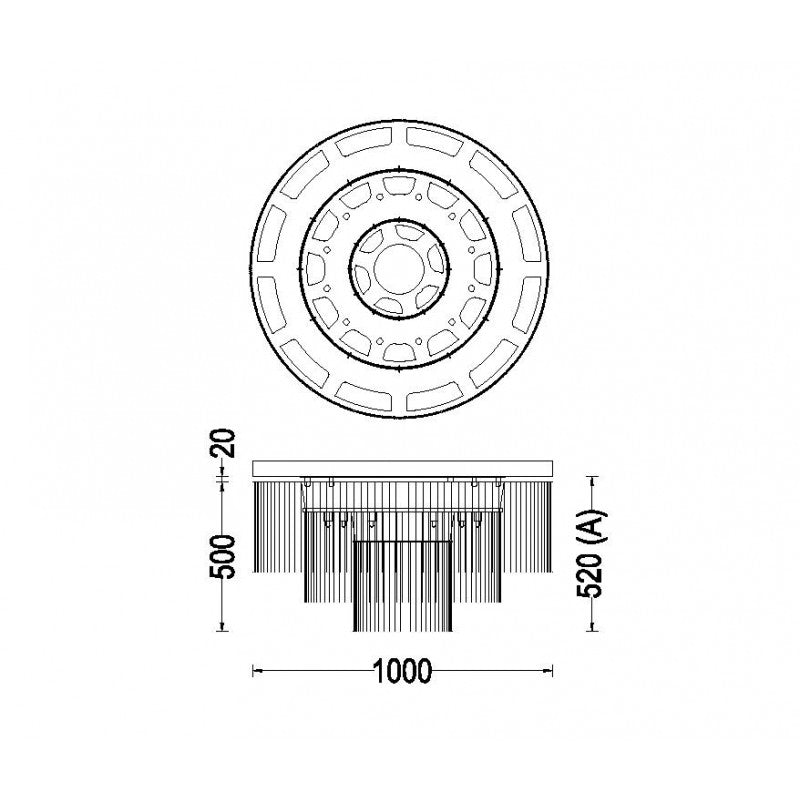 QZ1616 3 TIERS CYLINDRIC