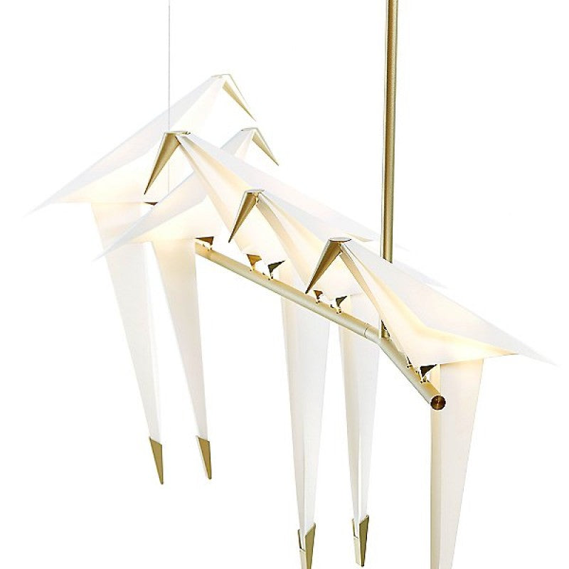 QZ8113 PERCH BIRD CHANDELIER