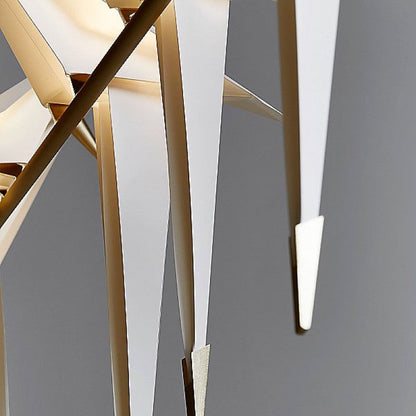 QZ8113 PERCH BIRD CHANDELIER