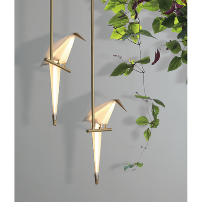 QZ8113 PERCH BIRD CHANDELIER