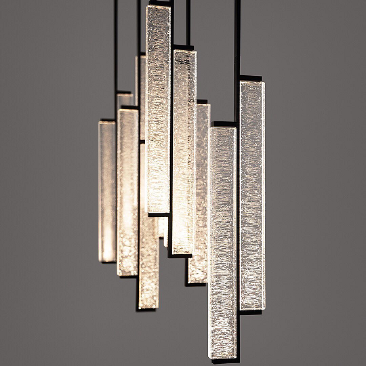 AM09070 Kori Icicles Linear Pendant